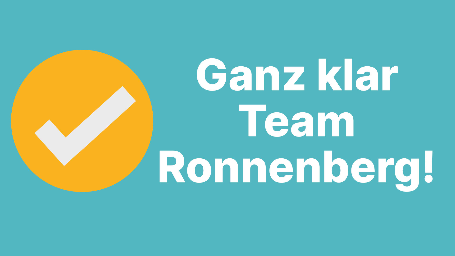 Ganz klar Team Ronnenberg