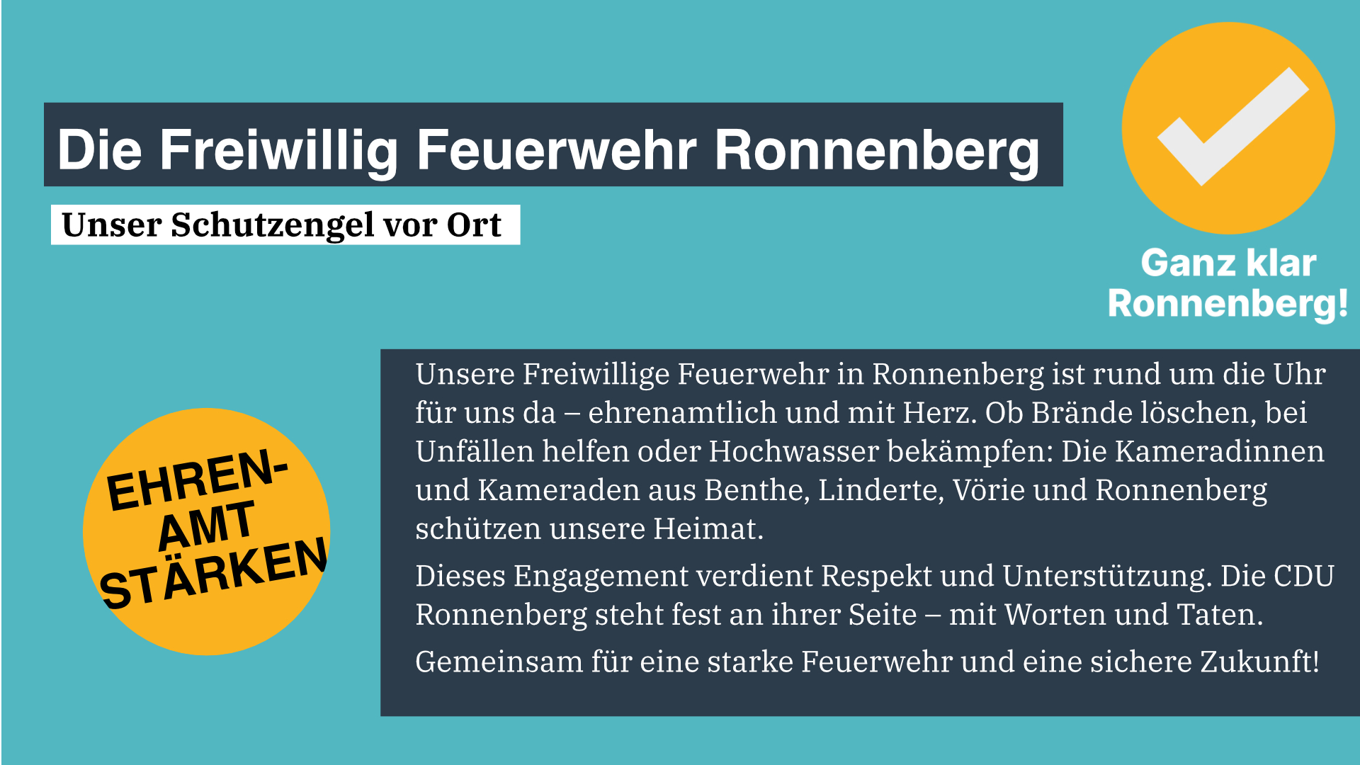 Die Freiwillige Feuerwehr Ronnenberg